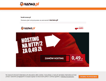 Tablet Screenshot of kostrzewa.pl